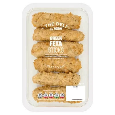 The Deli by ASDA Greek Feta Sticks 120g