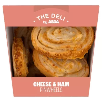 The Deli by ASDA Cheese & Ham Pinwheels 88g (8 x 11g)