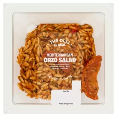 The Deli by ASDA The Deli Mediterranean Orzo Salad 220g