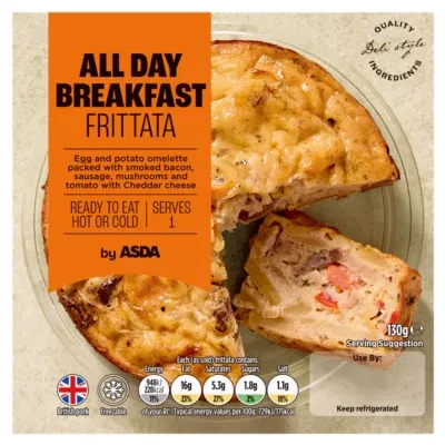 ASDA All Day Breakfast Frittata 130g