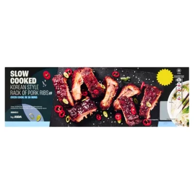 ASDA Slow Cooked Korean Style Rack of Pork Ribs 600g