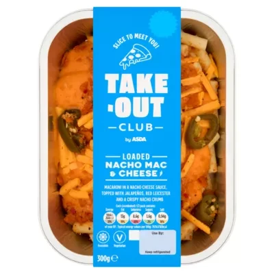 Take-Out Club by ASDA Loaded Nacho Mac & Cheese 300g