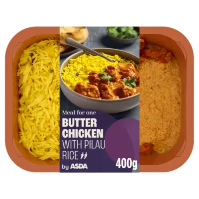 ASDA Butter Chicken with Pilau Rice 400g