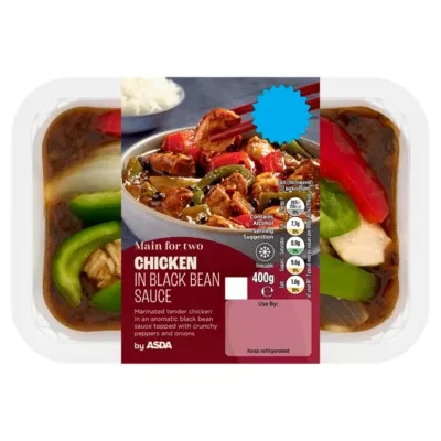 ASDA Chicken in Black Bean Sauce 400g