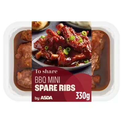 ASDA BBQ Mini Spare Ribs 330g