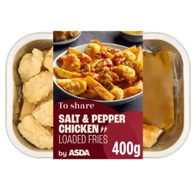 ASDA Salt & Pepper Chicken Loaded Fries 400g