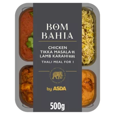 Bom Bahia by ASDA Chicken Tikka Masala Lamb Karahi 500g