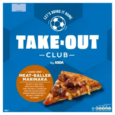 Take-Out Club by ASDA Classic Crust Meat-Baller Marinara 485g