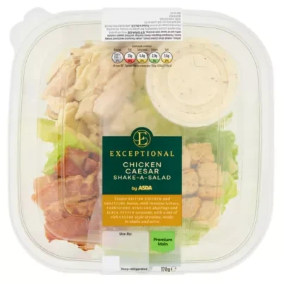 Exceptional by ASDA Chicken Caesar Shake-A-Salad 170g