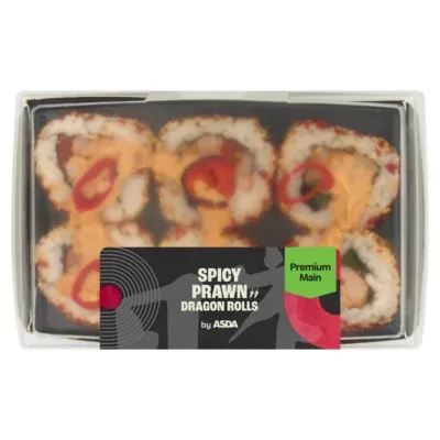 ASDA Spicy Prawn Dragon Rolls