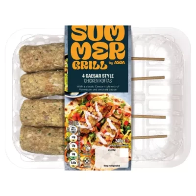 Summer Grill by ASDA 4 Caesar Style Chicken Koftas 240g