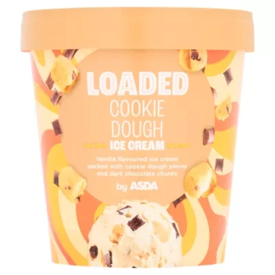ASDA Loaded Cookie Dough Ice Cream 425ml