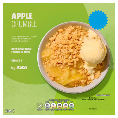 ASDA Apple Crumble 500g
