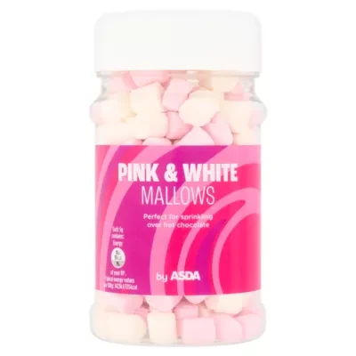 ASDA Pink & White Mallows 55g