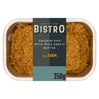 Bistro by ASDA Chicken Kiev with Wild Garlic Butter 358g