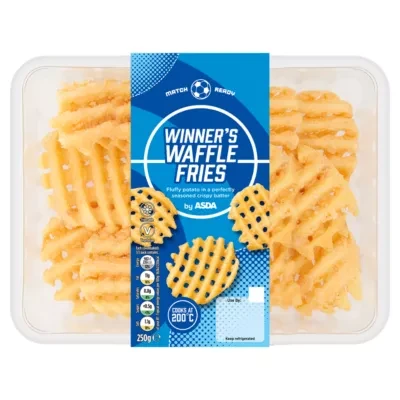 ASDA Winner's Waffle Fries 250g