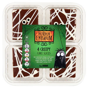 ASDA 4 Creepy Cake Slices