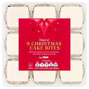 ASDA 9 Magical Christmas Cake Bites 305g