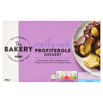 ASDA Profiterole Dessert 400g