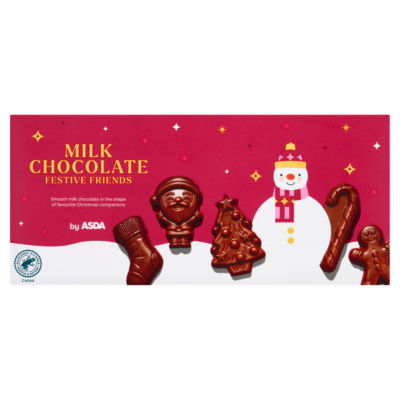ASDA Milk Chocolate Festive Friends 75g