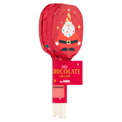 ASDA Jolly Chocolate Lollies 40g (4 x 10g)