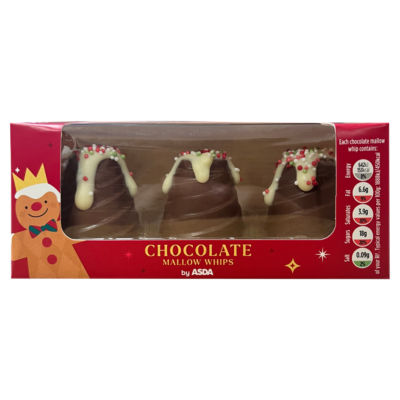 ASDA Chocolate Mallow Whips 102g