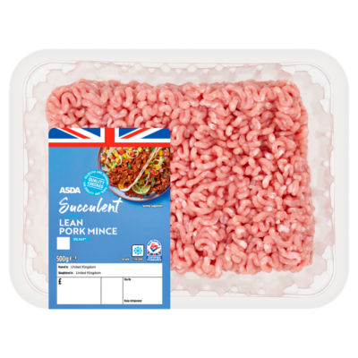 ASDA Succulent Lean Pork Mince 500g