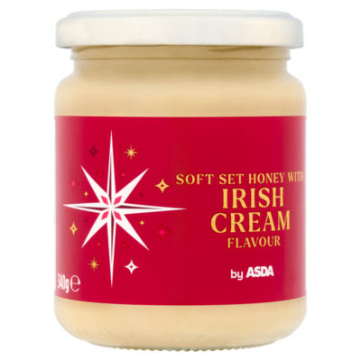 ASDA Soft Set Honey with Irish Cream Flavour 340g