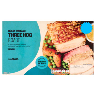 ASDA Three Hog Roast 800g