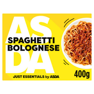 Just Essentials by ASDA Spaghetti Bolognese 400g