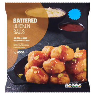 ASDA Battered Chicken Balls 380g