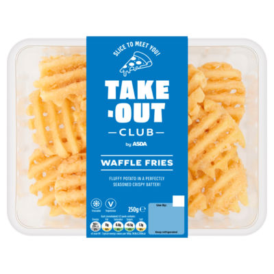 ASDA Takeout Club Waffle Fries 250g