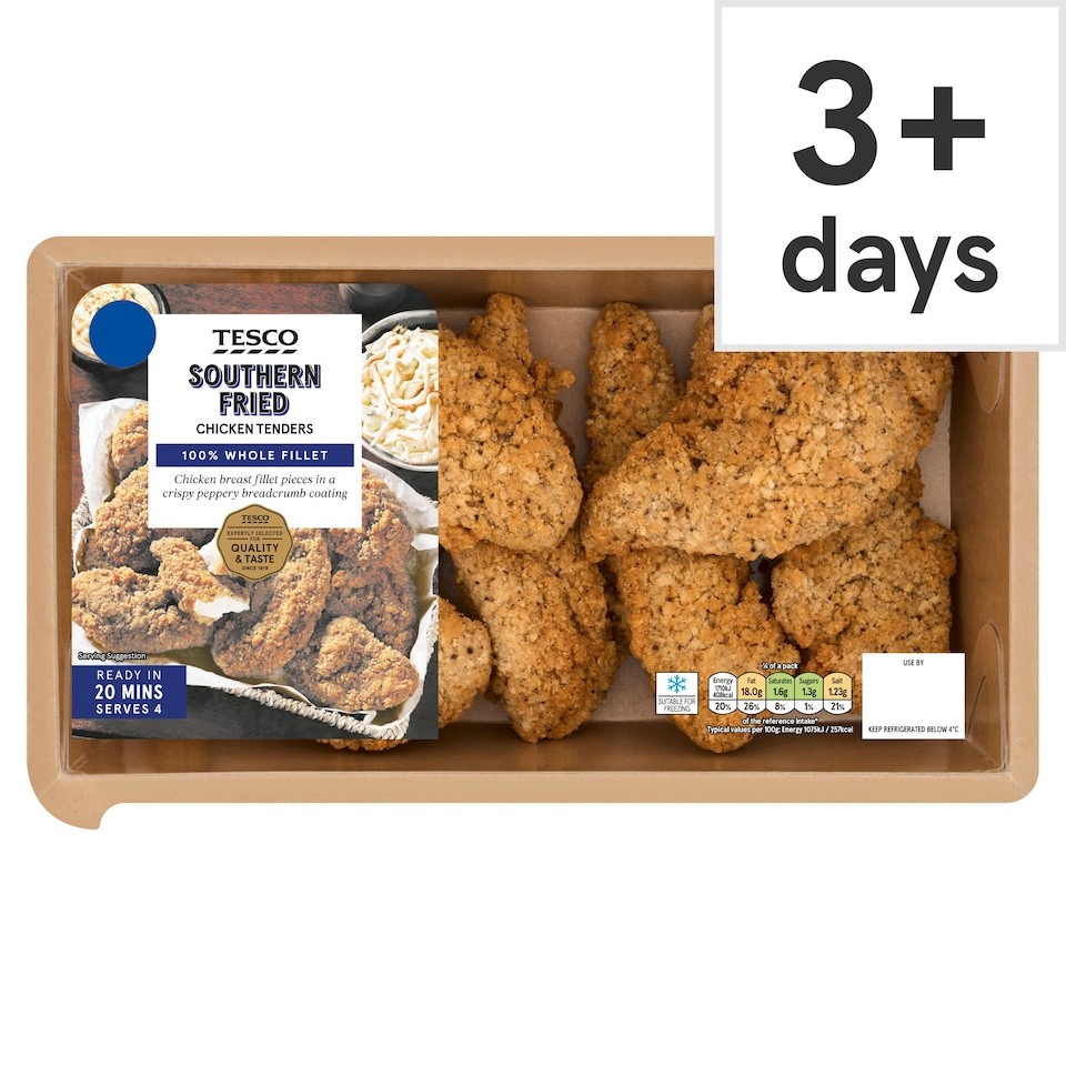 Tesco Southern Fried Chicken Tenders 710g