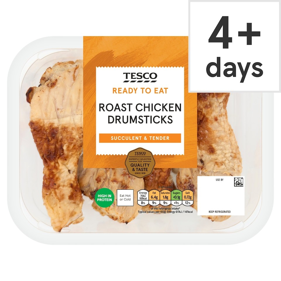 Tesco Roast Chicken Drumsticks 350g