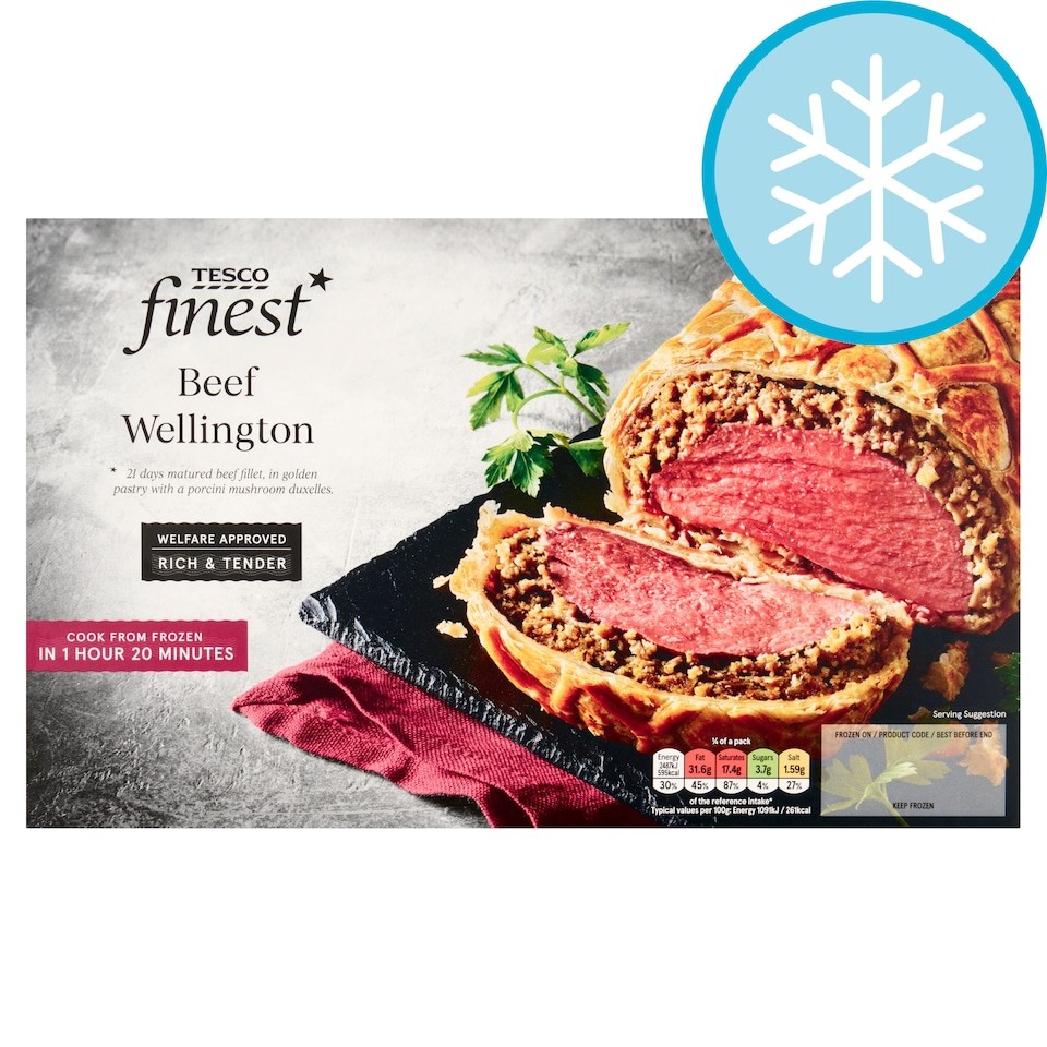 Tesco Finest Beef Wellington 1kg