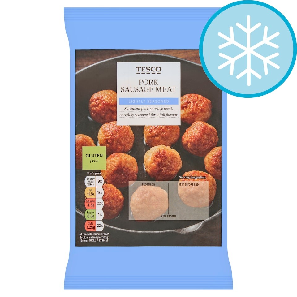 Tesco Pork Sausage Meat 400g