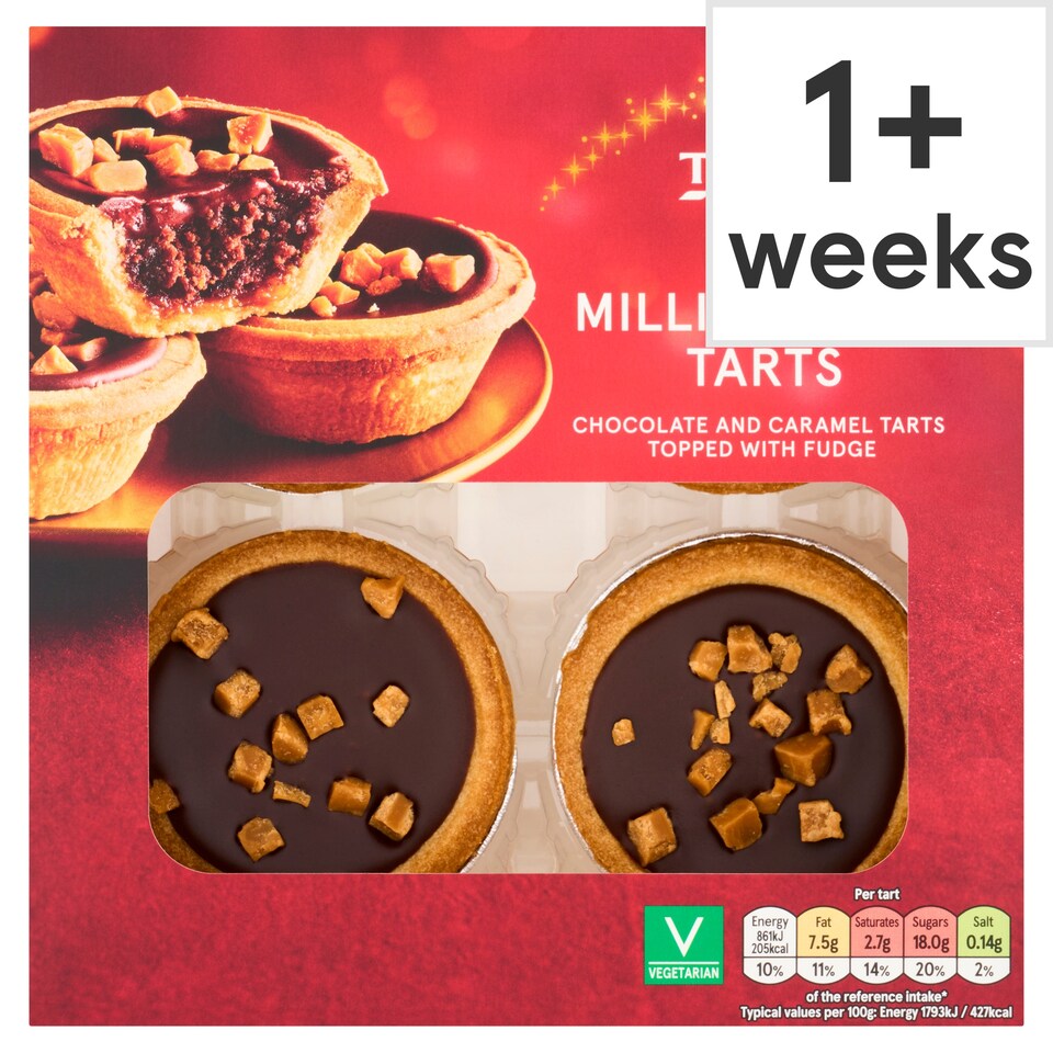 Tesco Millionaire 4 Pack Tarts