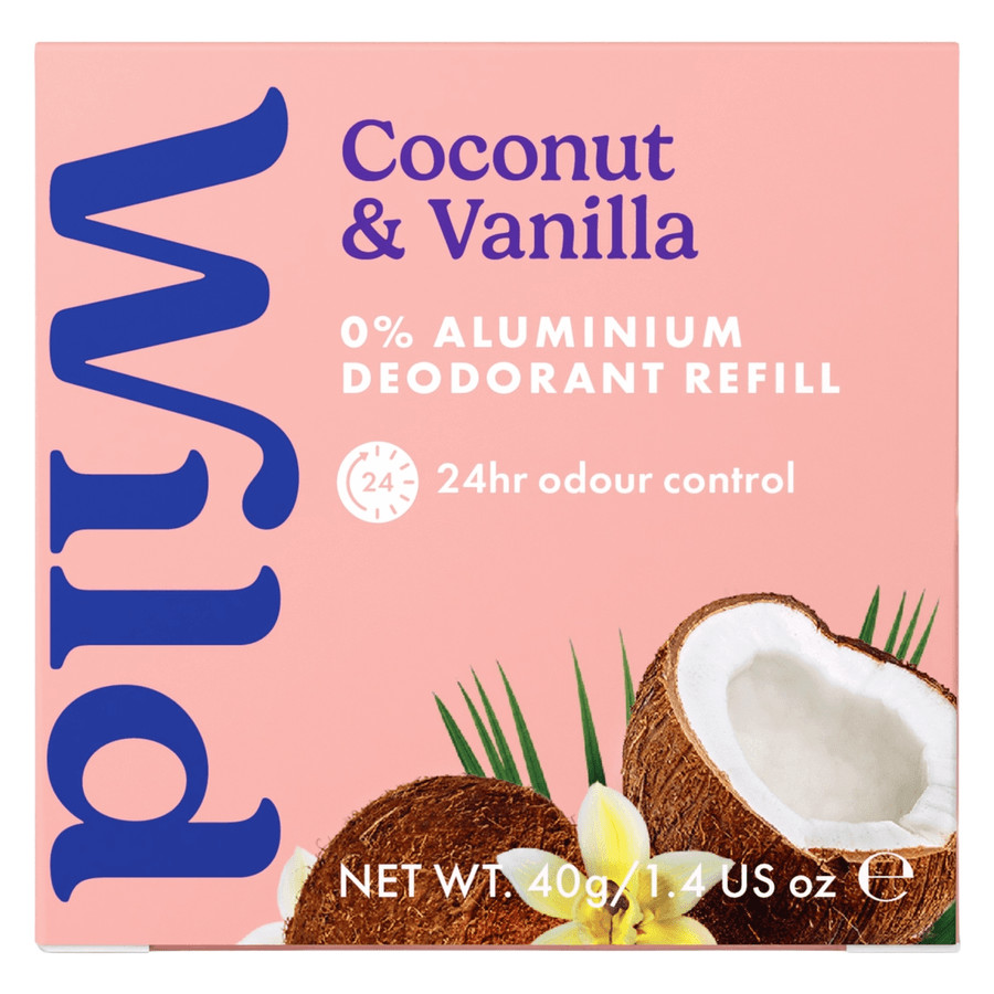 Wild Coconut & Vanilla Deodorant Refill 40g