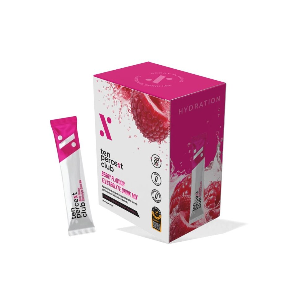 The Ten Percent Club - Electrolytes - Mixed Berry - 29 sachets