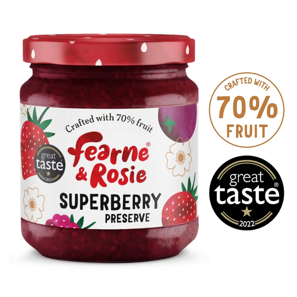 Fearne & Rosie Superberry Preserve 310g