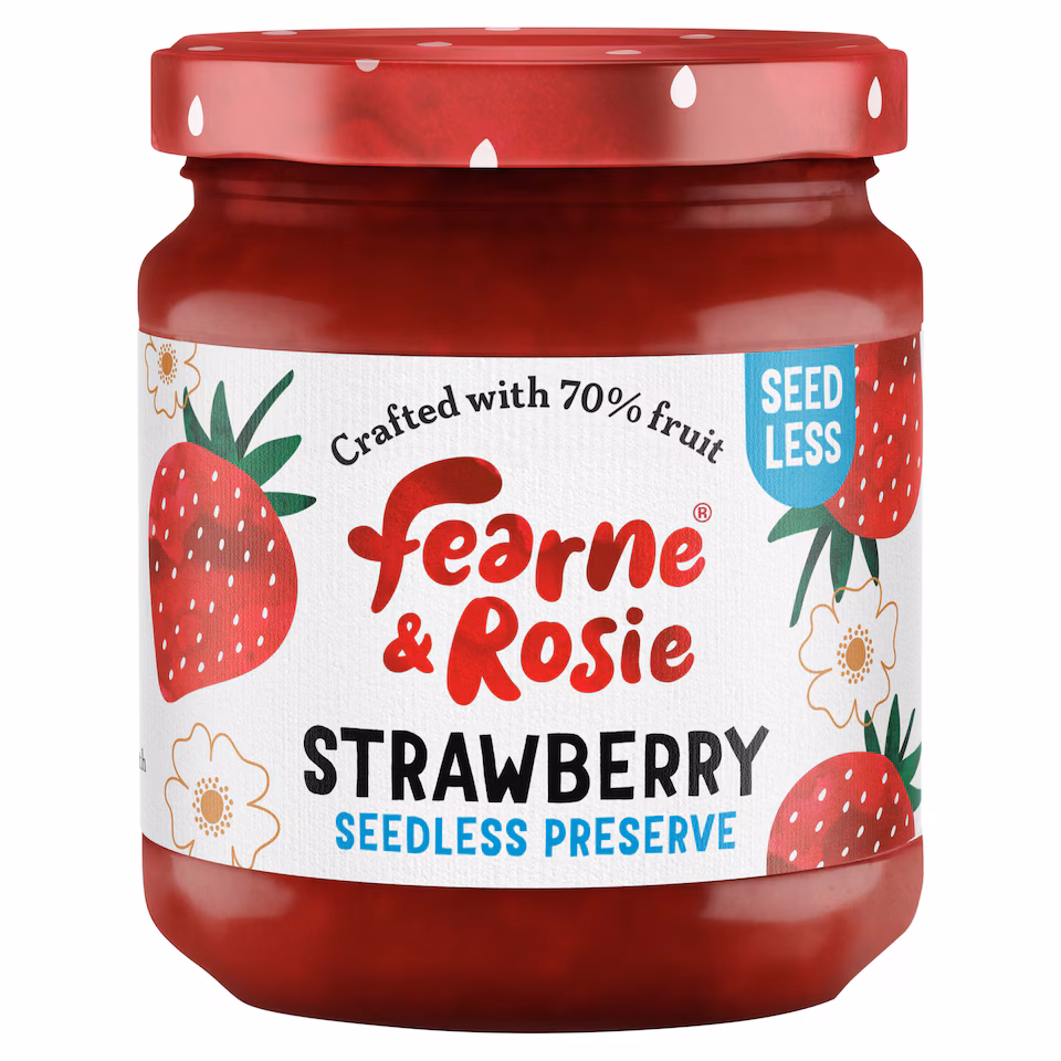 Fearne & Rosie Strawberry Seedless Preserve 310g