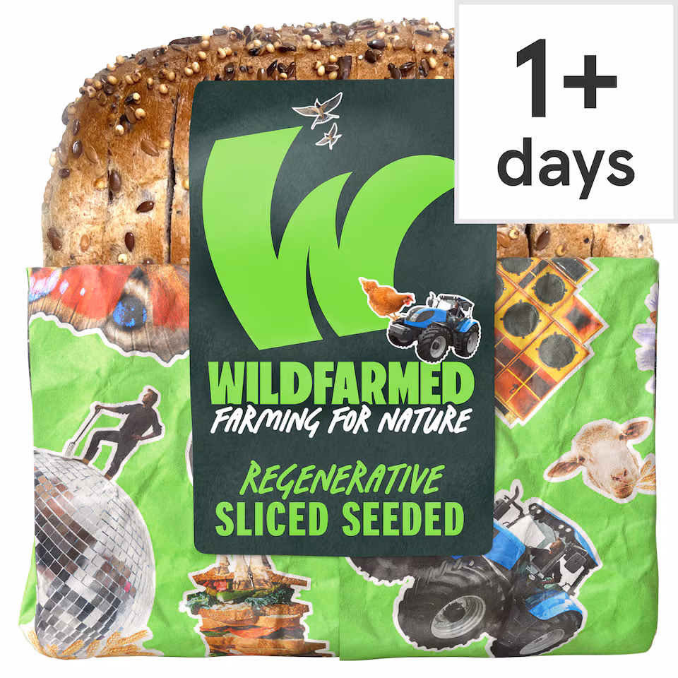 Wildfarmed Sliced Seeded Bread 550g