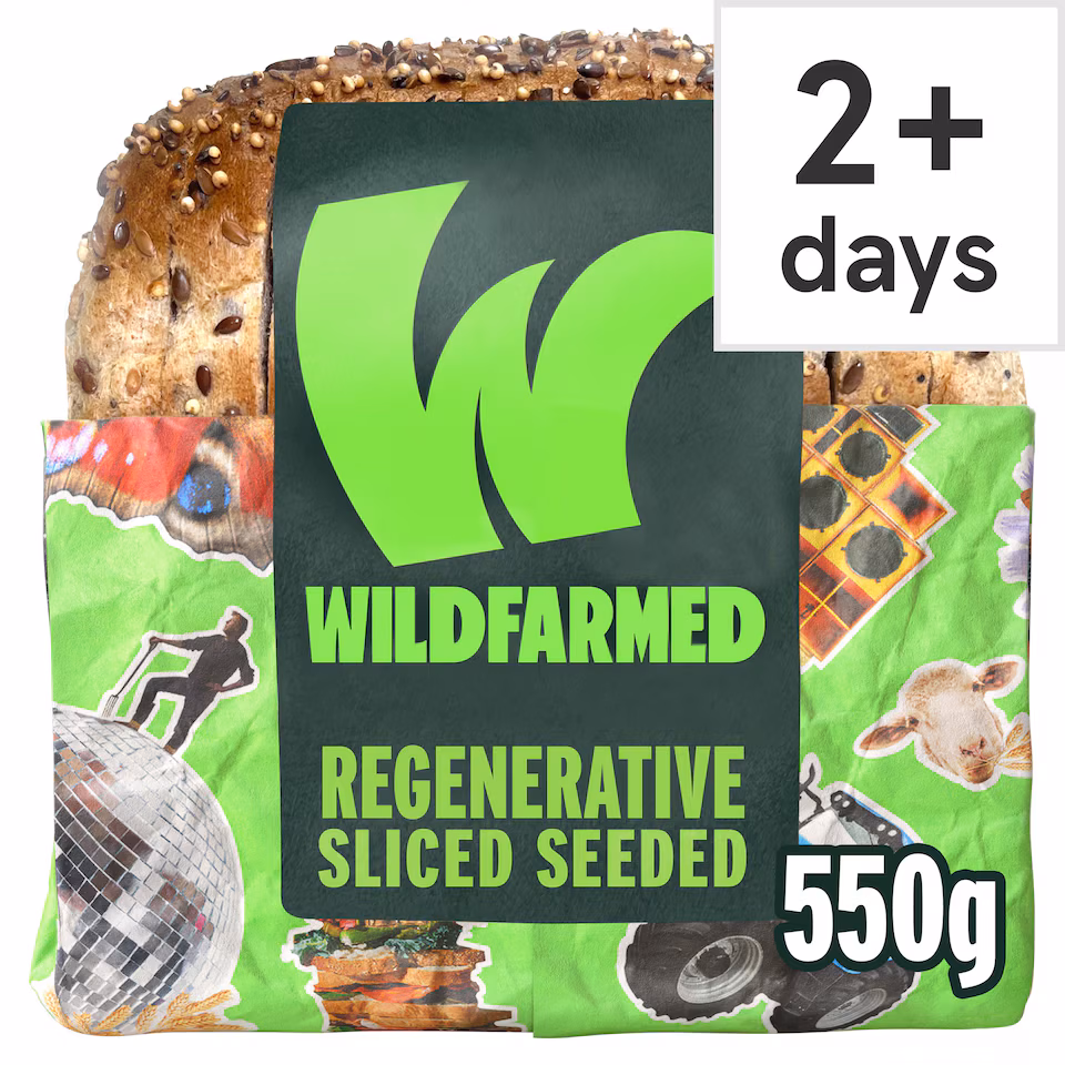 Wildfarmed Sliced Seeded Bread 550g