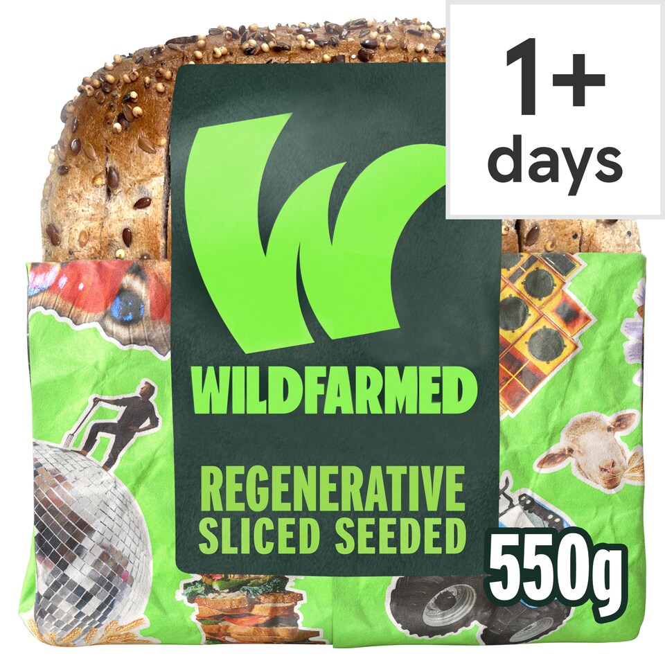 Wildfarmed Sliced Seeded Bread 550g