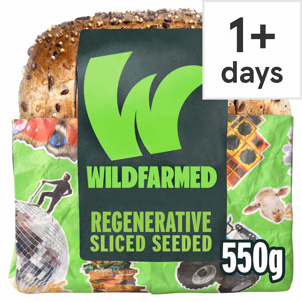 Wildfarmed Sliced Seeded Bread 550g