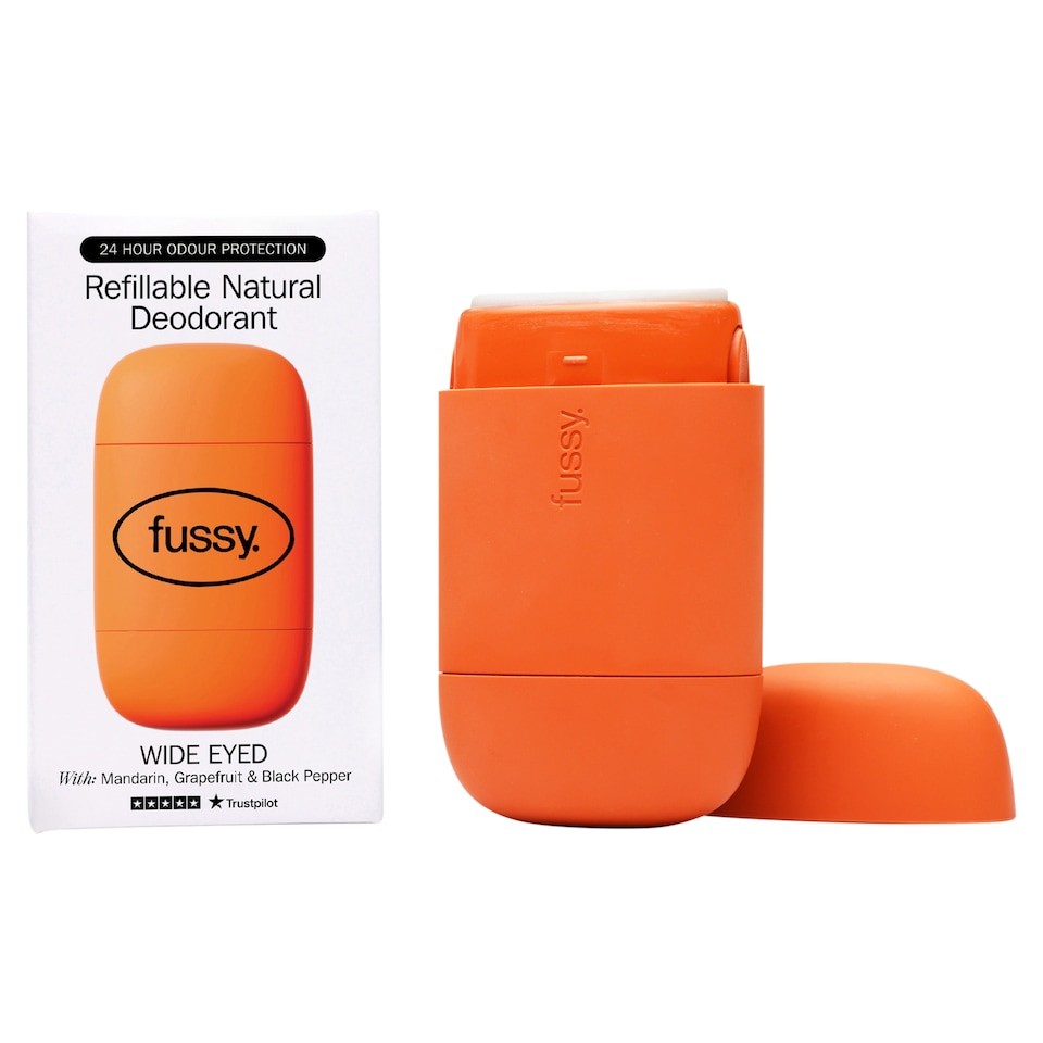 Fussy Refillable Natural Deodorant Wide Eyed 40G