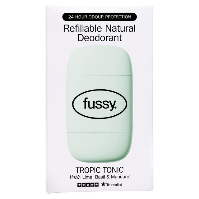 Fussy Refillable Natural Deodorant Tropic Tonic 40g