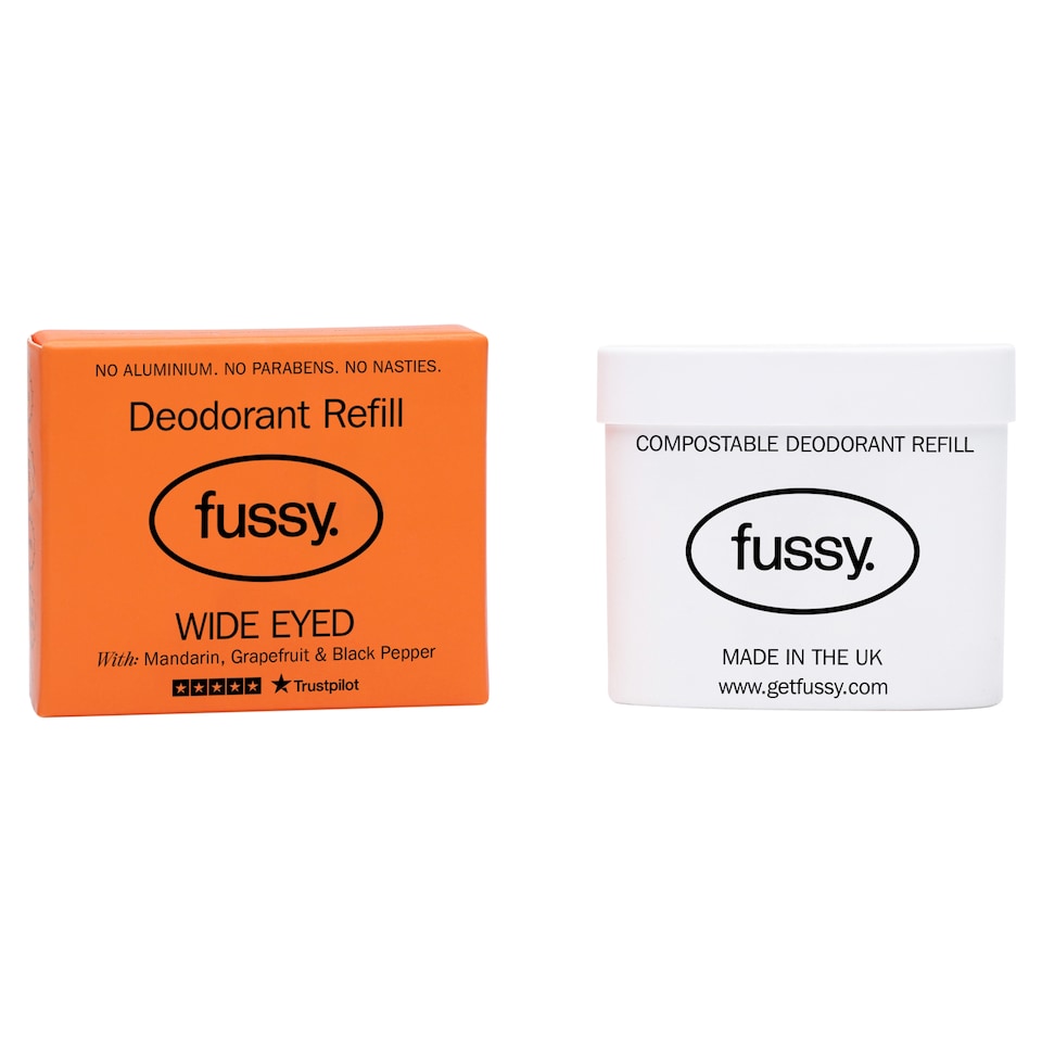 Fussy Natural Deodorant Refill Wide Eyed 40g