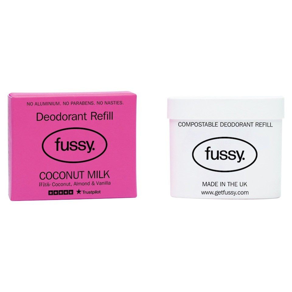 Fussy Natural Deodorant Refill Coconut Milk 40g