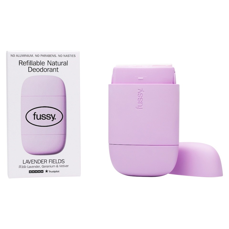 Fussy Natural Refillable Deodorant Lavender Fields 40g